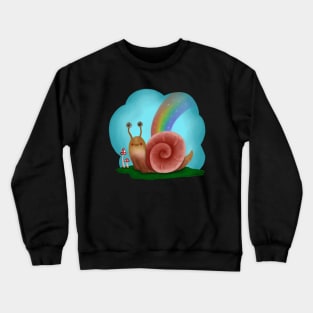 Kawaii Snail Crewneck Sweatshirt